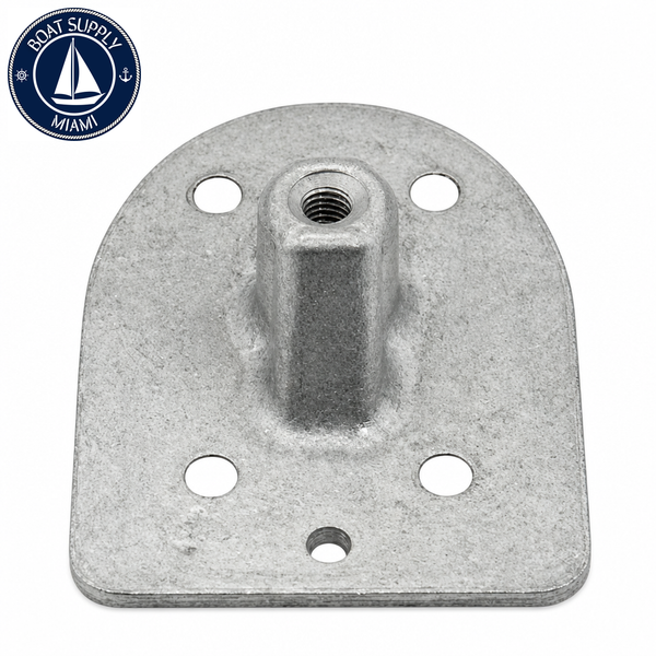 Recmar REC47820A1AL aluminum anode for Mercury 20HP Diameter 92 mm