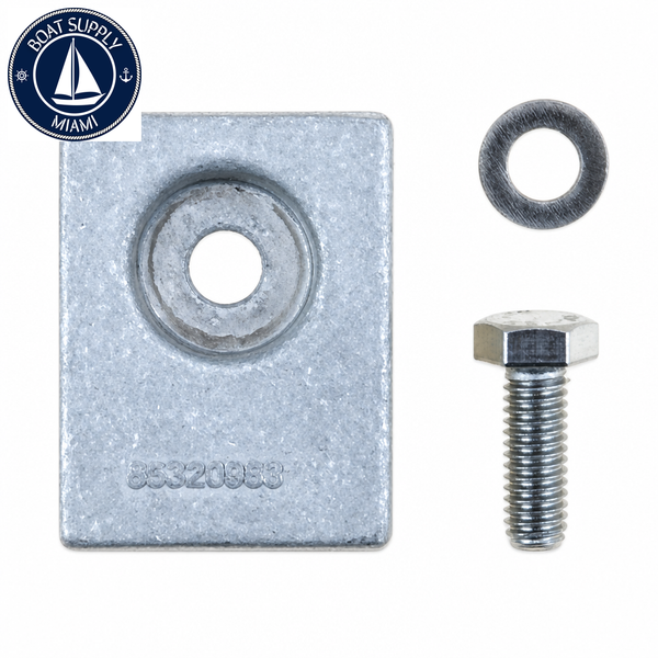 Recmar REC55320-95311AL aluminum anode for Suzuki BRP Transom