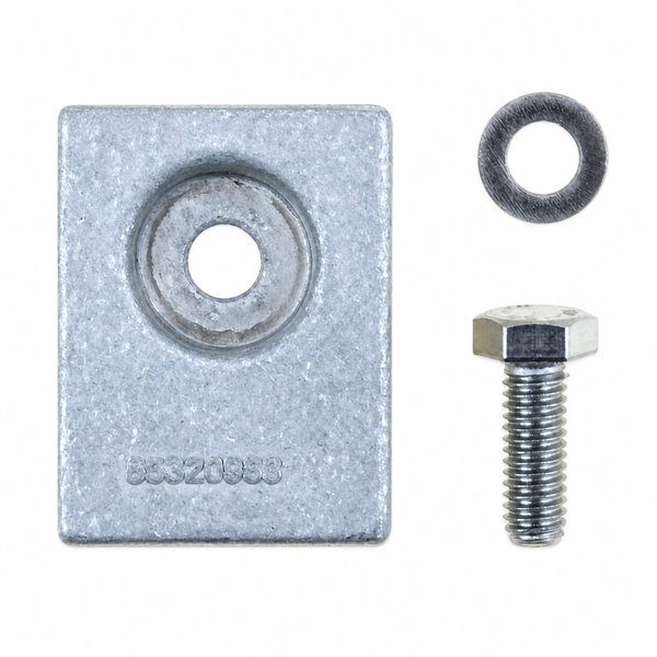 Recmar REC55320-95311AL aluminum anode for Suzuki BRP Transom