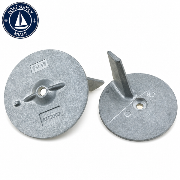 Recmar REC664-45371-01 zinc anode for Yamaha Honda Parsun