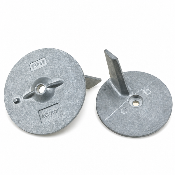 Recmar REC664-45371-01 zinc anode for Yamaha Honda Parsun