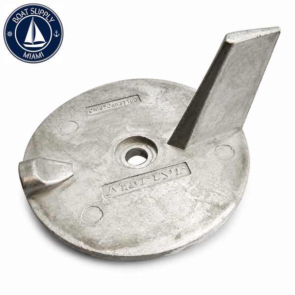 Recmar REC67C-45371-00AL aluminum anode for Yamaha 25-60HP Fin