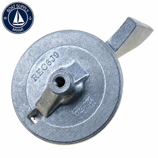 Recmar REC6J9-45371-01 zinc anode for Yamaha 150-200HP Fin
