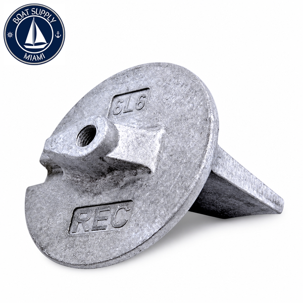 Recmar REC6K1-45371-00 zinc anode for Yamaha 150-200HP Fin