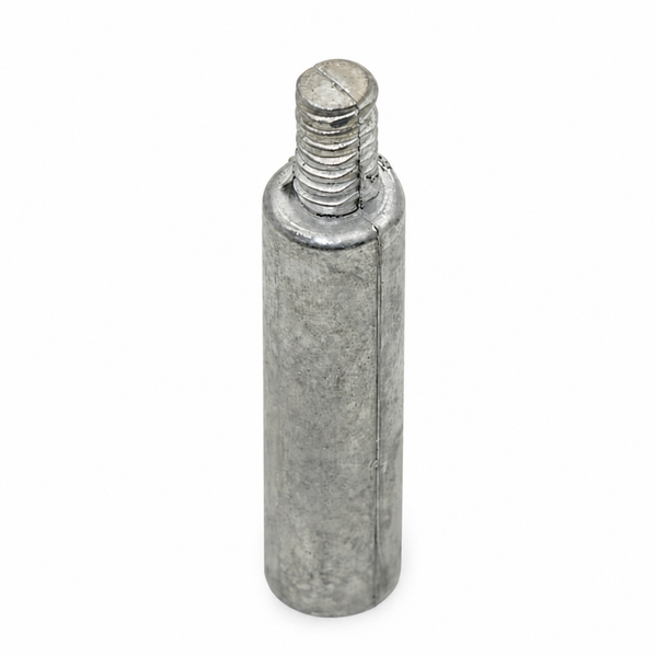 Recmar REC6L3104ZAL aluminum anode for Caterpillar Pencil Diameter 10L38 1/4W