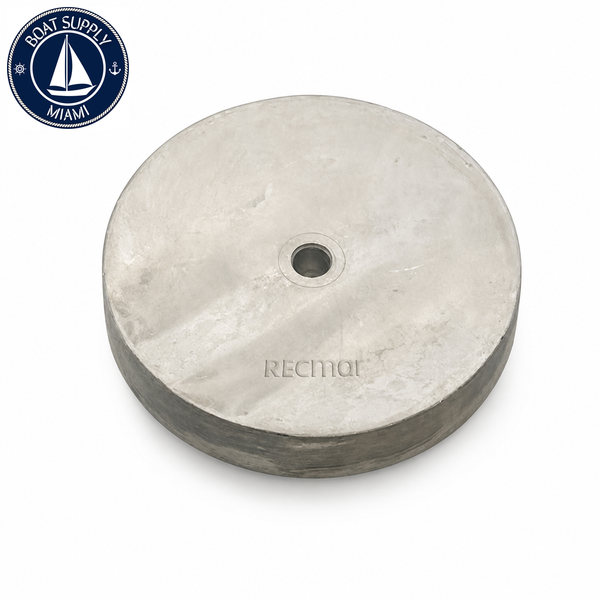Recmar REC8007 zinc anode for Circular Plate 100 x 20 mm