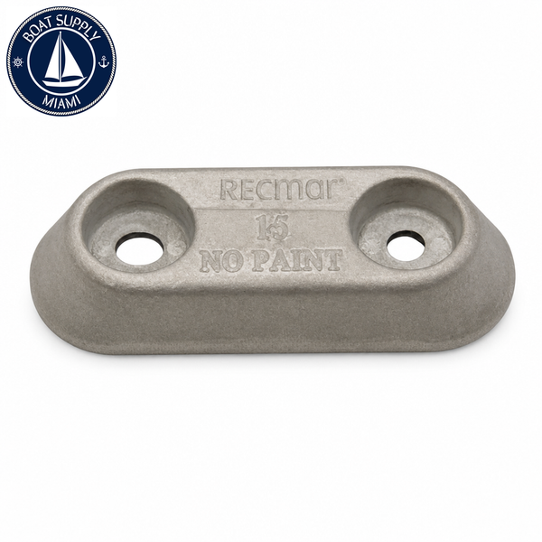 Recmar REC8010 anode for Vetus Rectangular Plate 148 x 58 mm