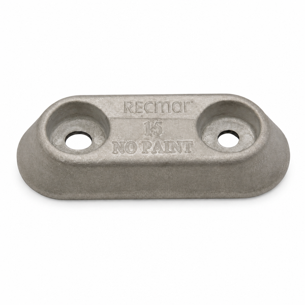 Recmar REC8010 anode for Vetus Rectangular Plate 148 x 58 mm