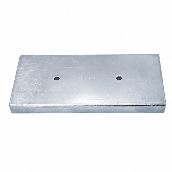Recmar REC8110 zinc anode for Rectangular Plate 300 x 150 x 2 mm