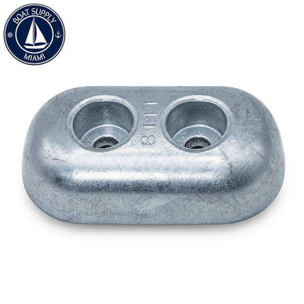 Recmar REC8111AL aluminum anode for Hydromarine Plate 115 x 65 mm