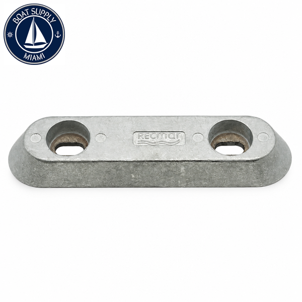 Recmar REC8113 anode for Vetus Rectangular Plate 247 x 63 mm