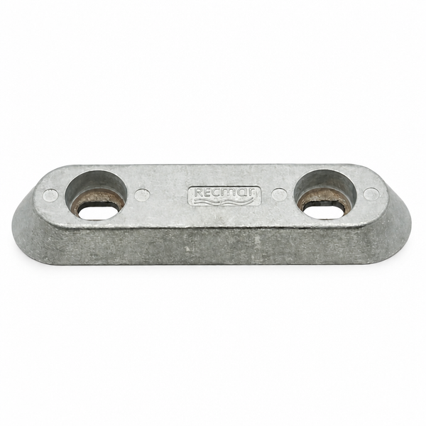 Recmar REC8113 anode for Vetus Rectangular Plate 247 x 63 mm