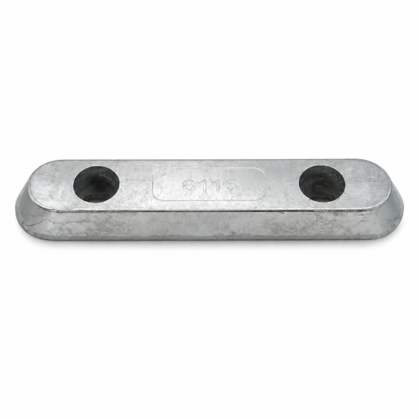 Recmar REC8115 anode for Vetus Rectangular Plate 350 x 68 mm