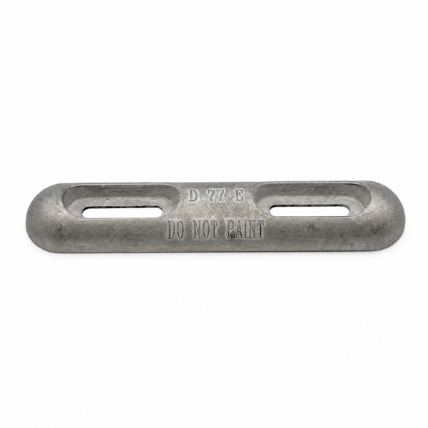 Recmar REC8117AL aluminum anode for Fairline Rectangular Plate 320 x 65