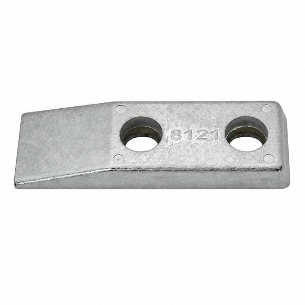 Recmar REC8121AL aluminum anode for Rectangular Plate 210 x 70 x 25 mm
