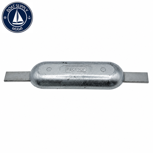 Recmar REC8402 zinc anode for Oval for Welding 200X Diameter 70 mm