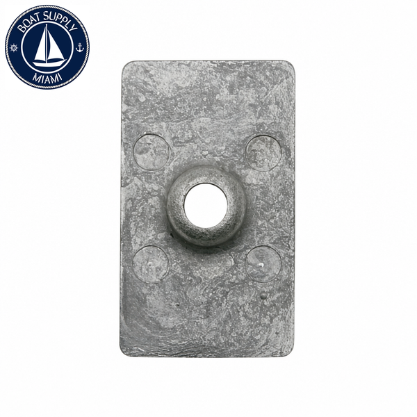 Recmar REC85824A3AL aluminum anode for Mercury 4.5/9.9HP