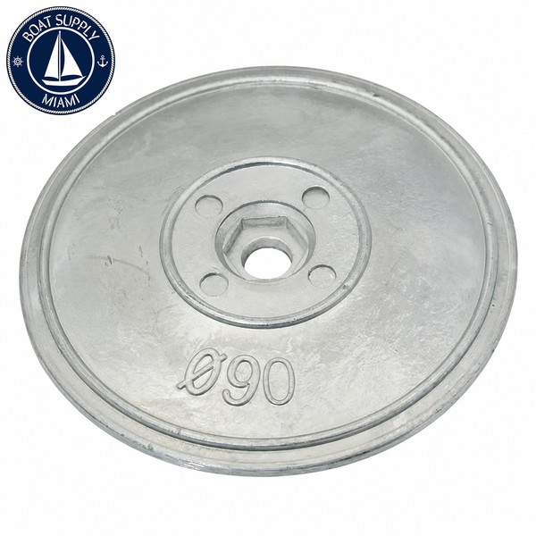 Recmar REC9002 zinc anode for Rudder Diameter 90 mm