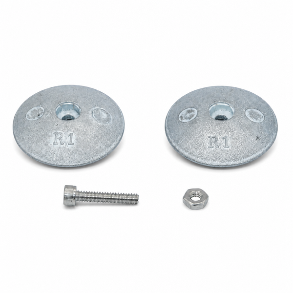 Recmar REC9004AL aluminum anode for Steering Gear USA Diameter 47 mm