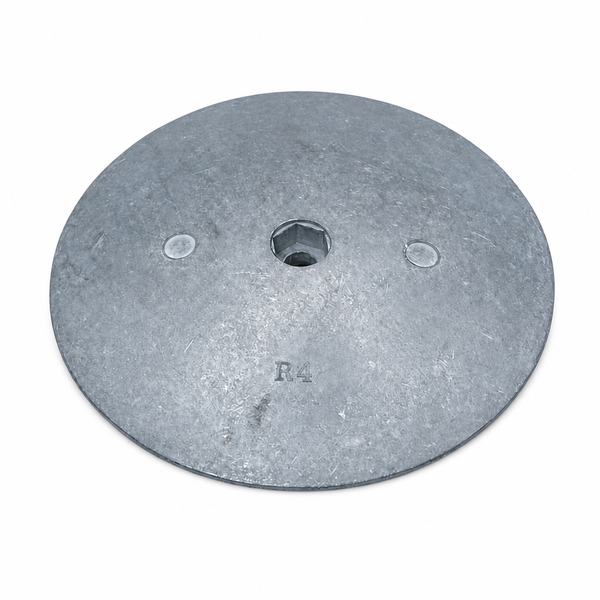 Recmar REC9007AL aluminum anode for Steering Gear USA Diameter 127 x 15 mm