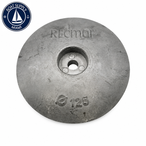 Recmar REC9014 zinc anode for Rudder Diameter 125 mm