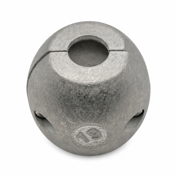 Recmar REC9100MG magnesium anode for Shaft Collar Diameter 19 mm - 3/4" Std