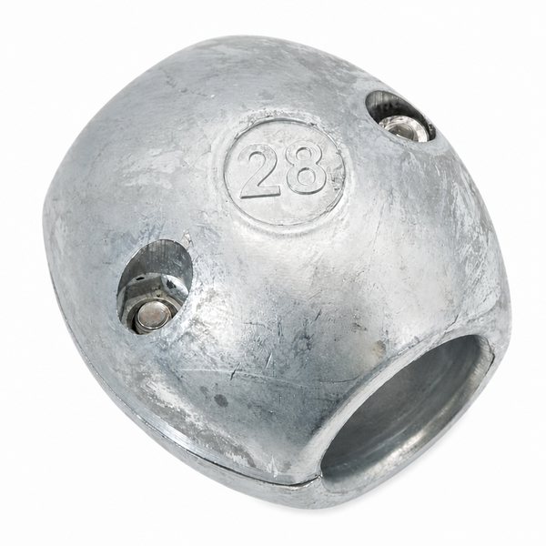 Recmar REC9104AL aluminum anode for Shaft Collar Diameter 28 mm Std
