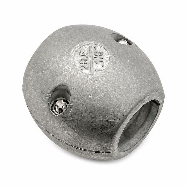 Recmar REC9105AL aluminum anode for Shaft Collar Diameter 1-1/8" Std
