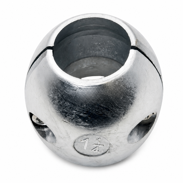 Recmar REC9107 zinc anode for Shaft Collar Diameter 1-1/4" Std