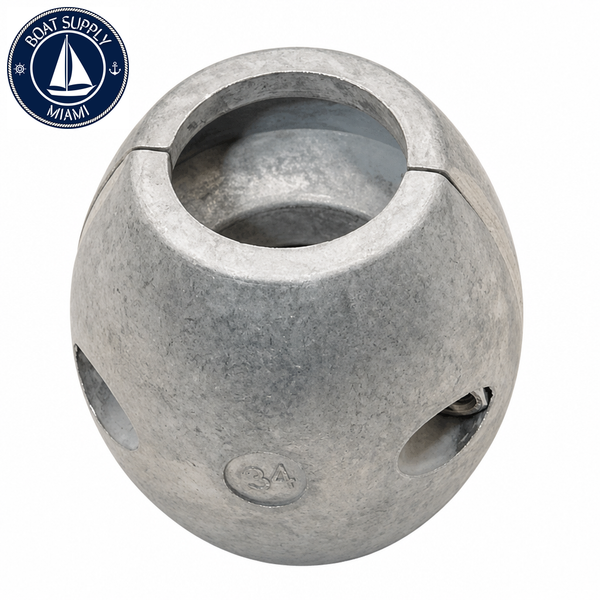 Recmar REC9108AL aluminum anode for Shaft Collar Diameter 34 mm Std