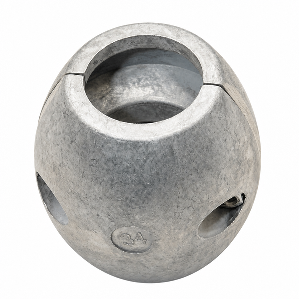 Recmar REC9108AL aluminum anode for Shaft Collar Diameter 34 mm Std