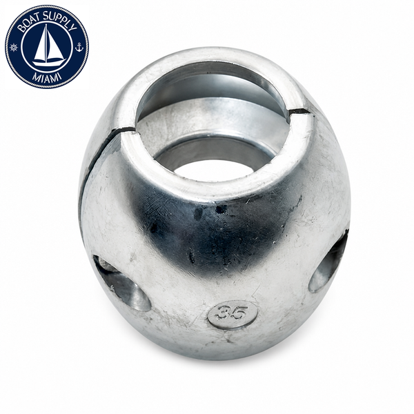 Recmar REC9109 zinc anode for Shaft Collar Diameter 35 mm Std