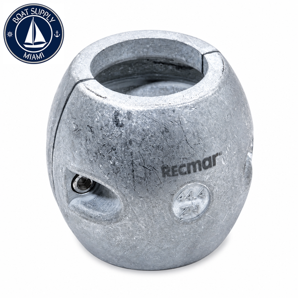 Recmar REC9112 zinc anode for Shaft Collar Diameter 1-3/4" Std