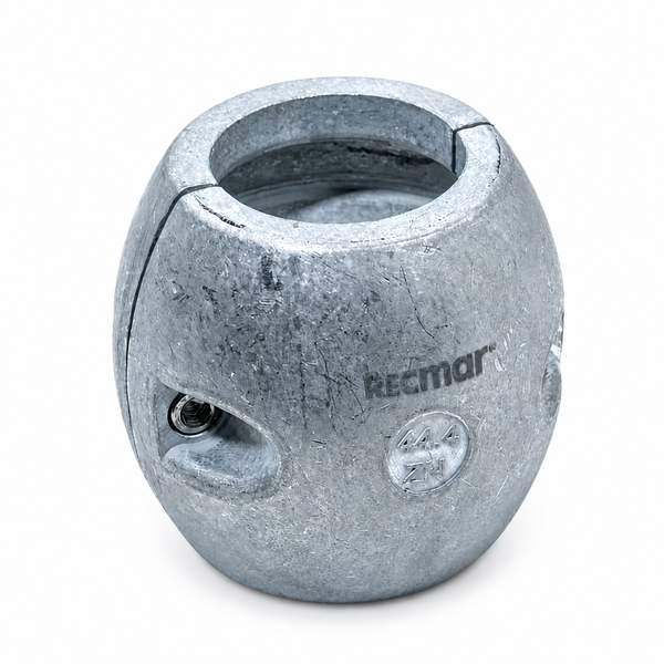 Recmar REC9112AL aluminum anode for Shaft Collar Diameter 1-3/4" Std