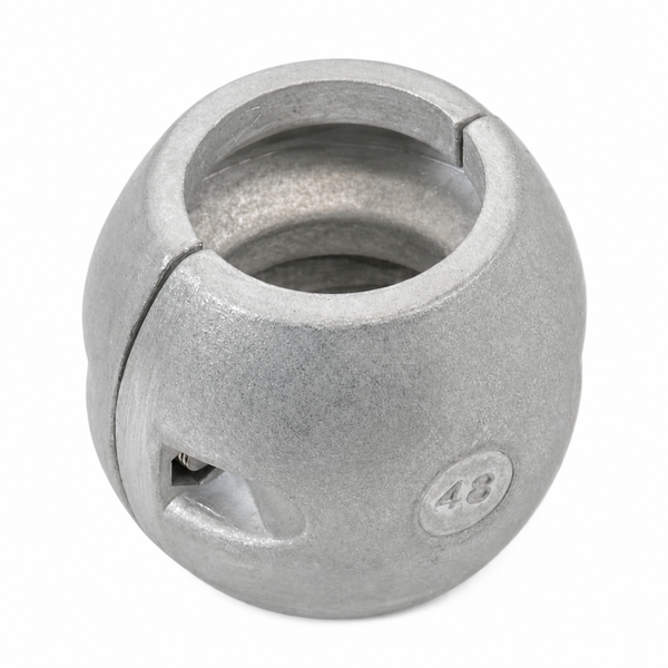 Recmar REC9114 zinc anode for Shaft Collar Diameter 48 mm Std