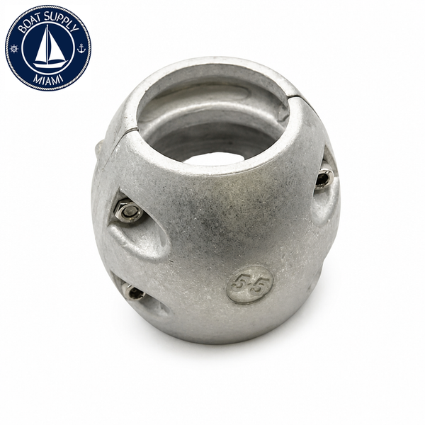 Recmar REC9117AL aluminum anode for Shaft Collar Diameter 55 mm Std
