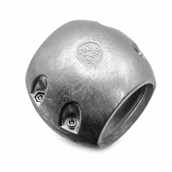 Recmar REC9125 zinc anode for Shaft Collar Diameter 80 mm Std