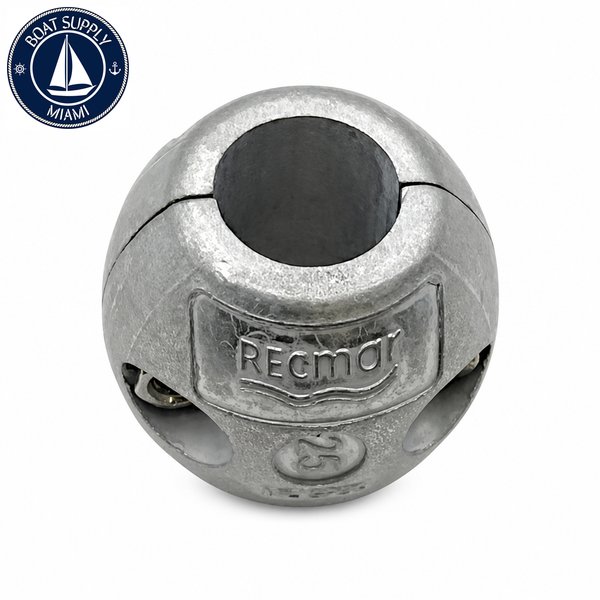 Recmar REC9137 zinc anode for Shaft Collar Diameter 25 mm USA