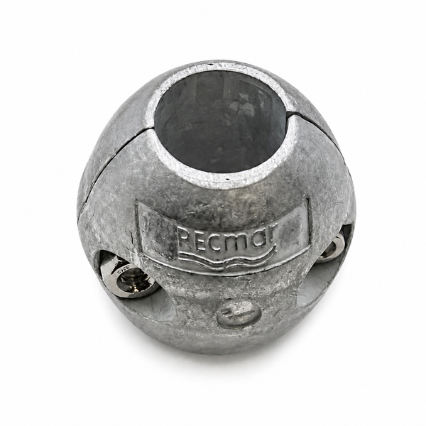 Recmar REC9138MG magnesium anode for Shaft Collar Diameter 1" Use