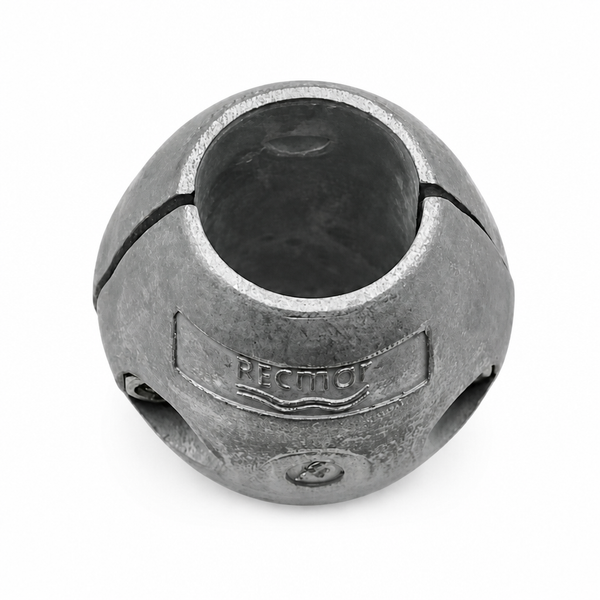 Recmar REC9142 zinc anode for Shaft Collar Diameter 1-1/4" Use