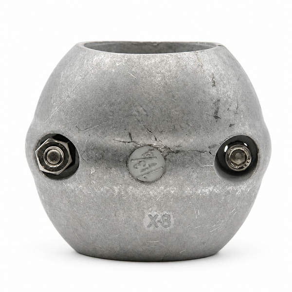 Recmar REC9146 zinc anode for Shaft Collar Diameter 1-3/4" Use