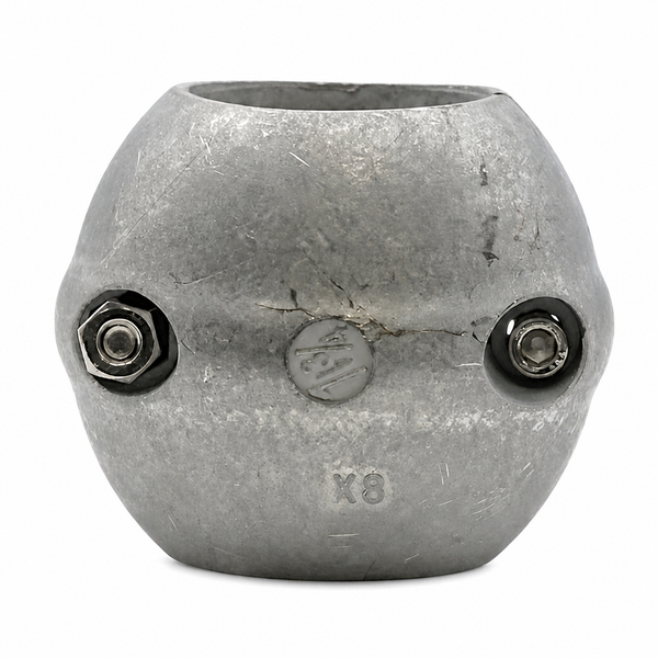 Recmar REC9146MG magnesium anode for Shaft Collar Diameter 1-3/4" USA