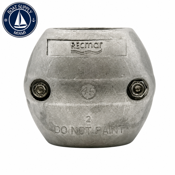 Recmar REC9147 zinc anode for Shaft Collar Diameter 45 mm USA