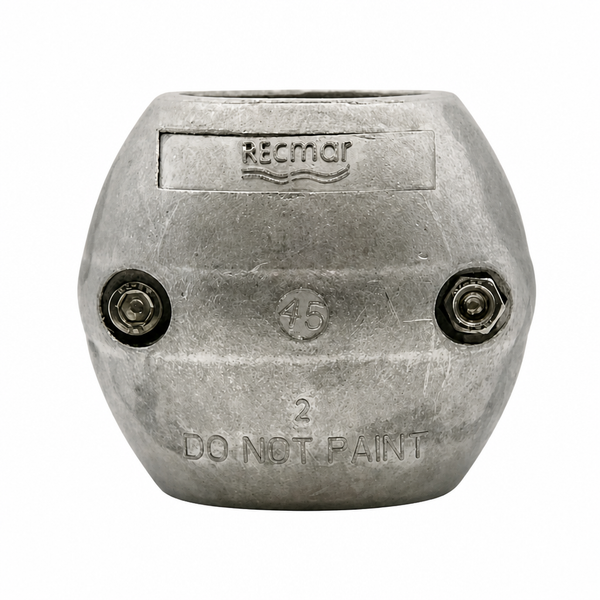 Recmar REC9147 zinc anode for Shaft Collar Diameter 45 mm USA
