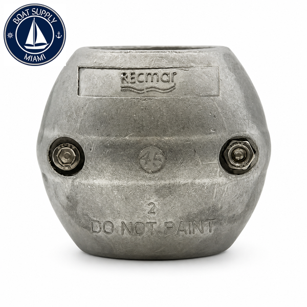 Recmar REC9147AL aluminum anode for Shaft Collar Diameter 45 mm USA