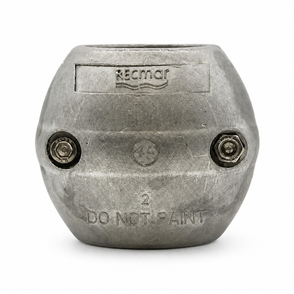 Recmar REC9147AL aluminum anode for Shaft Collar Diameter 45 mm USA