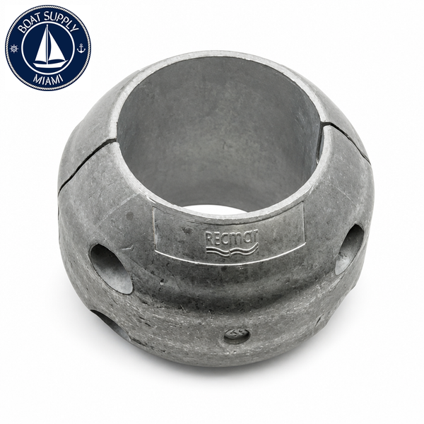 Recmar REC9155 zinc anode for Shaft Collar Diameter 3" Use