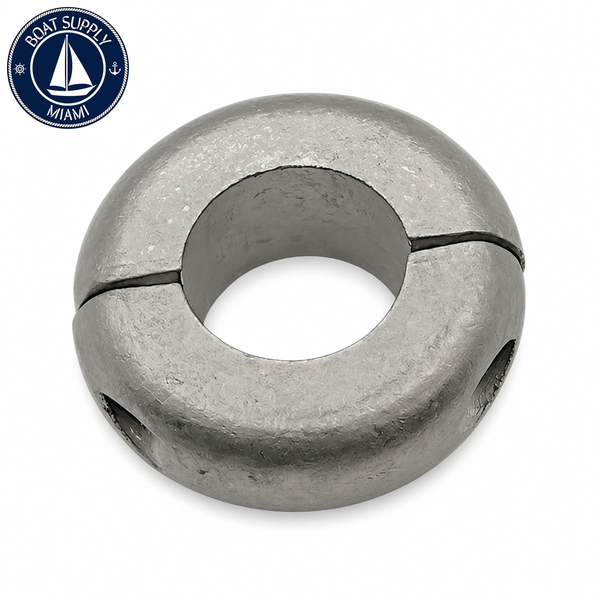 Recmar REC9205 zinc anode for Flat Collar Diameter 30 mm