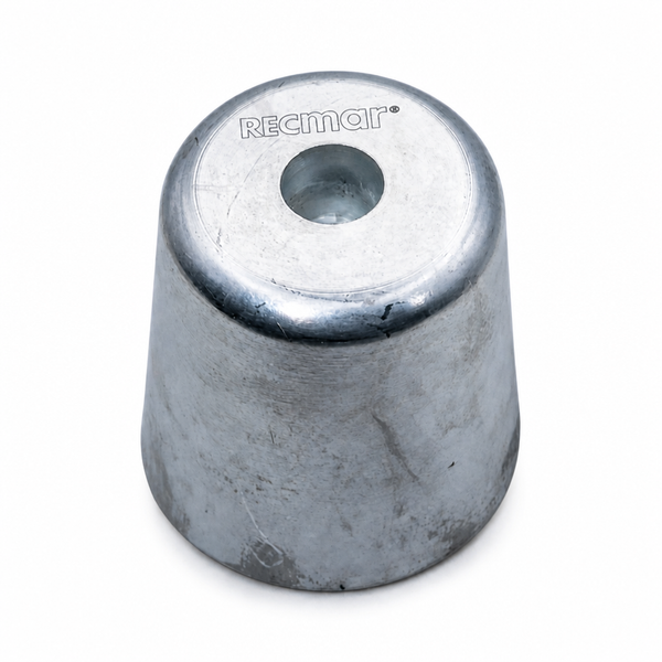 Recmar REC9316 zinc anode for Hexagonal Support Nut Radice