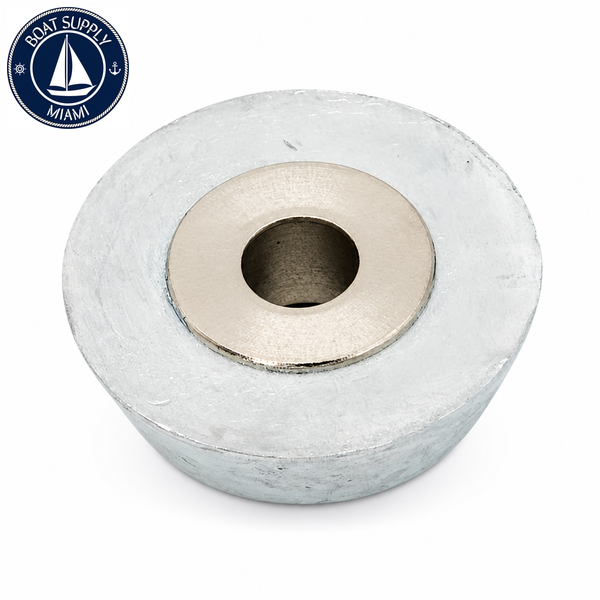 Recmar REC9408 zinc anode for Lewmar 45 Disc